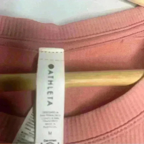 Athleta Flurry Blizzard Seamless Top Peach Pink - Picture 7 of 7